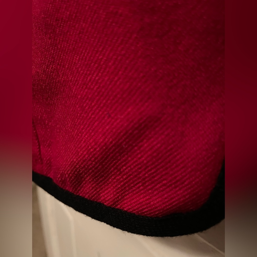 ♥️ Hobbs London Vibrant Red Sleeveless Wool Mini Dress - Picture 6 of 11